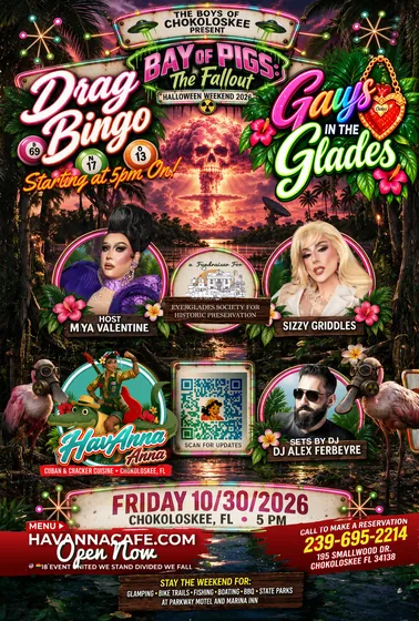 Friday Drag Bingo flyer
