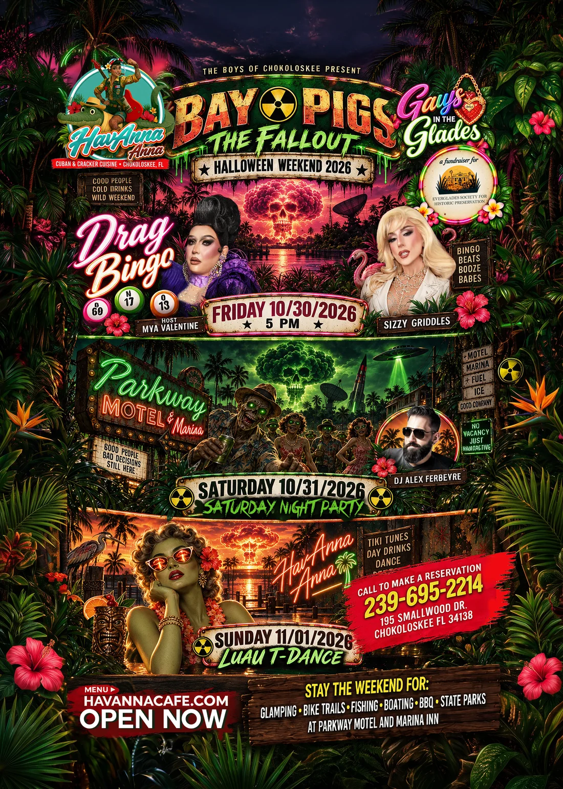 Bay of Pigs: The Fallout weekend flyer